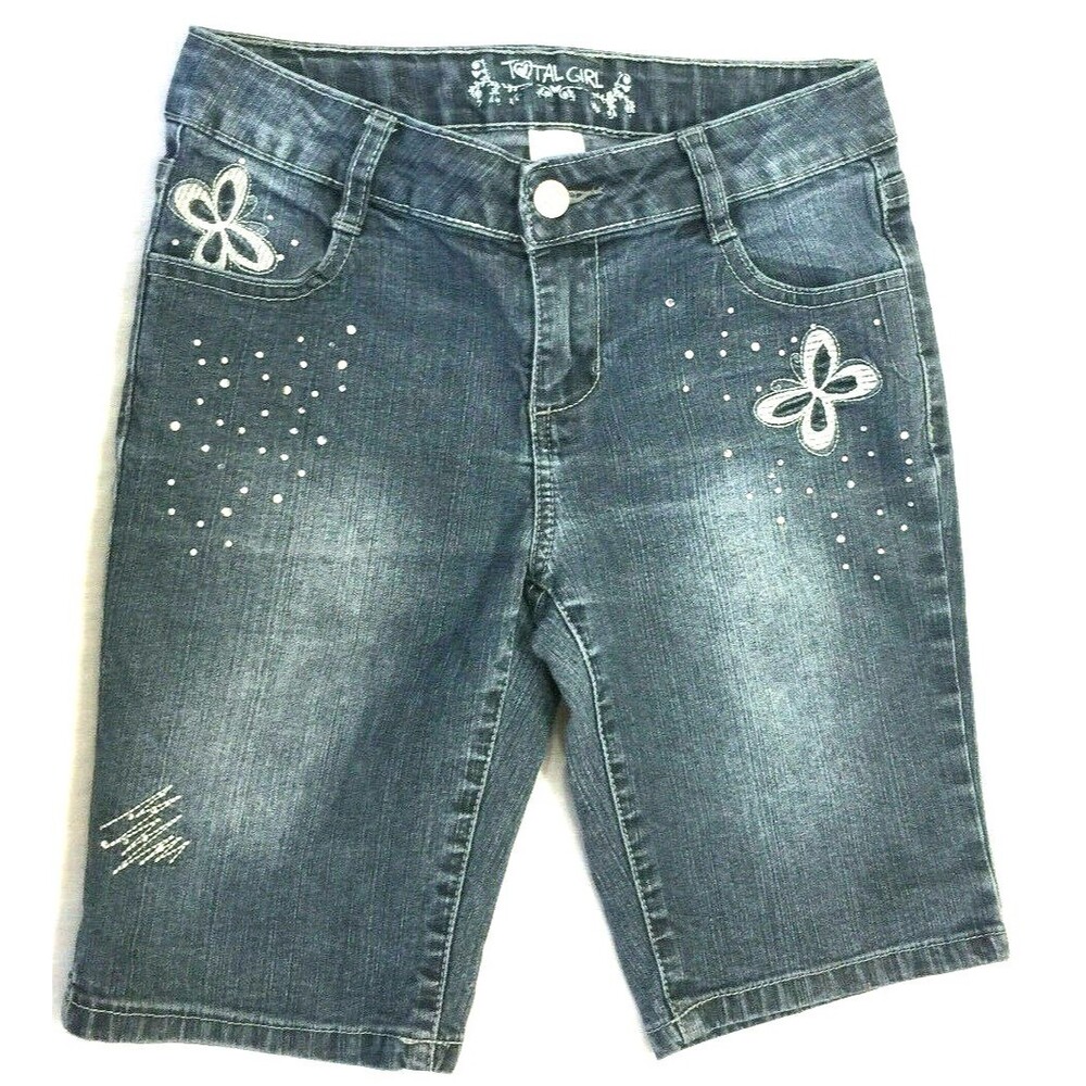 TOTAL GIRL GIRLS JEANS SHORTS SIZE 12